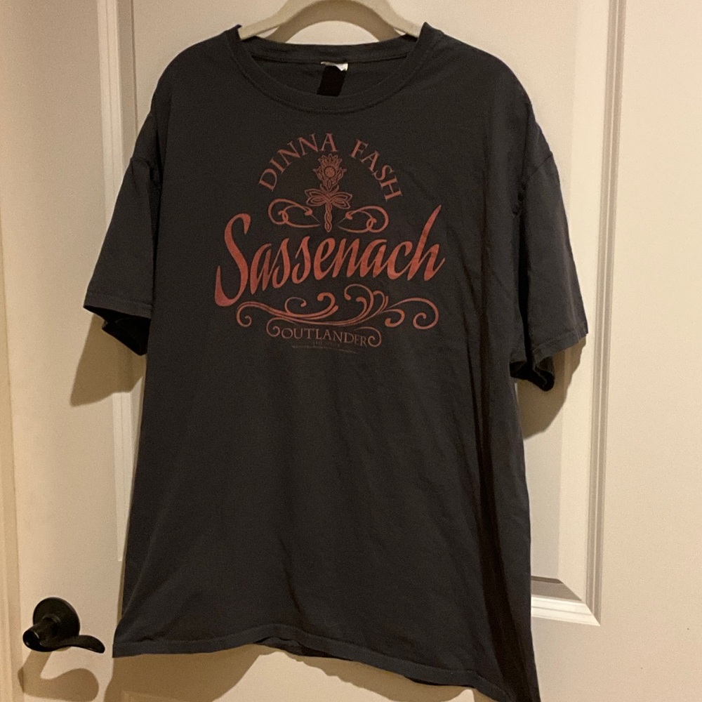 Outlander Inspired Sassenach Gray T-Shirt